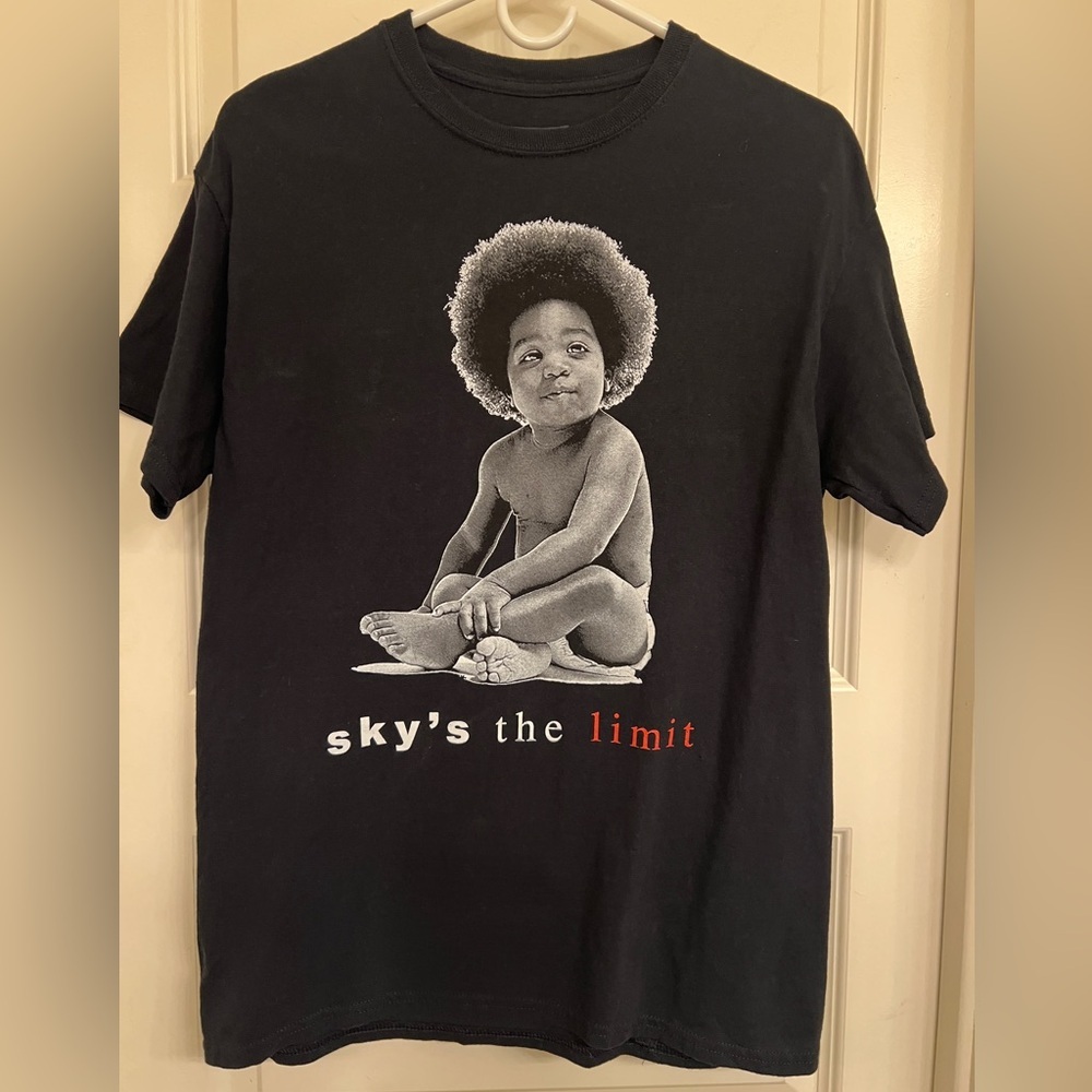 The Notorious Big Graphic Tee, Adult Size Medium - image 1